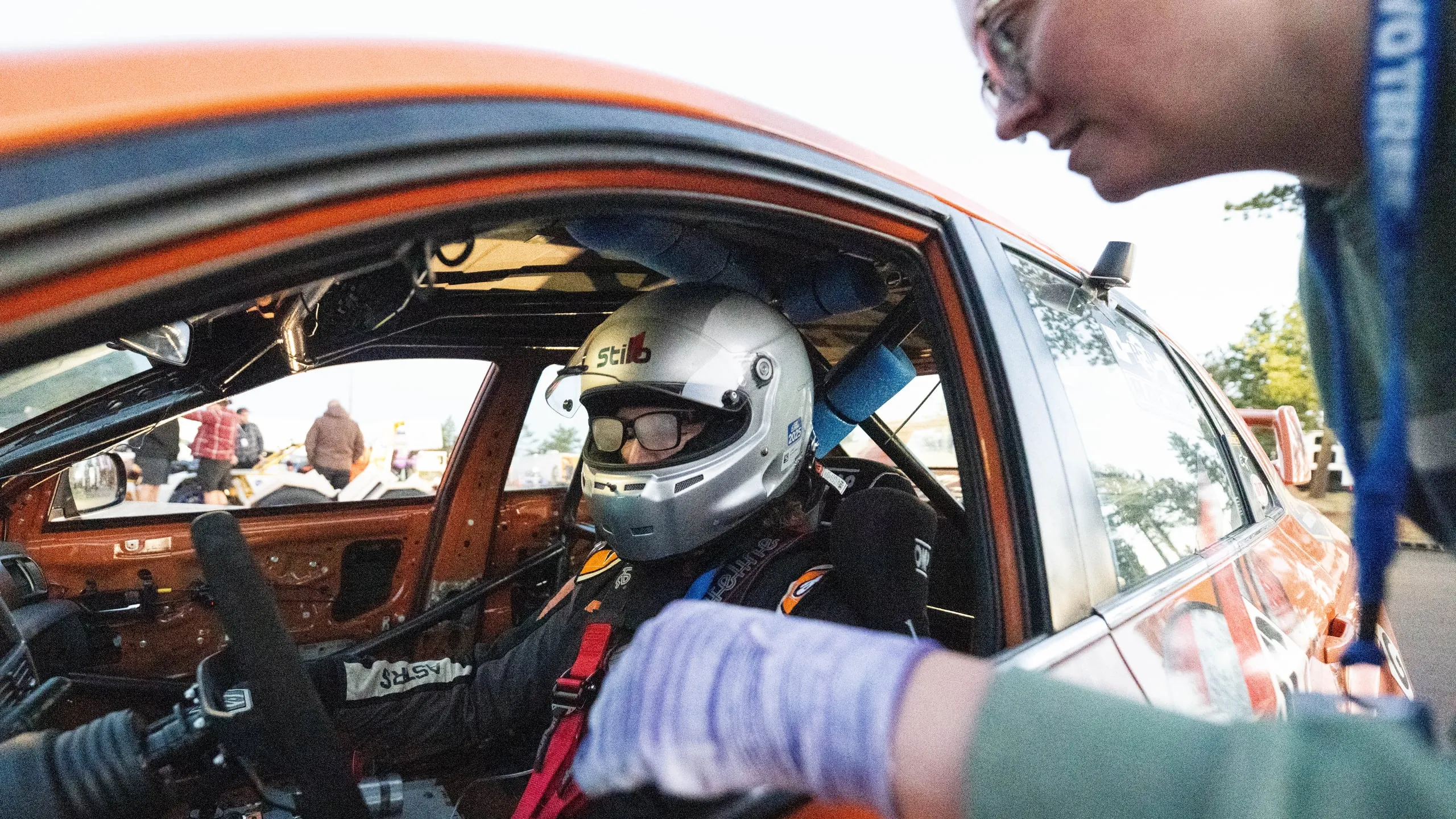 Sober Racing #281 Subaru WRX STI during tech and prep at Pikes Peak 2026