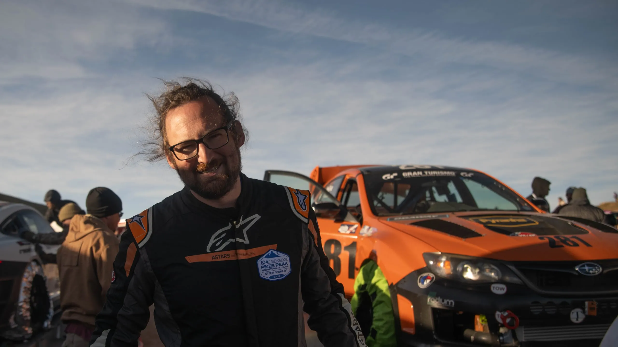 Sober Racing #281 on a practice run at the Pikes Peak International Hill Climb 2026